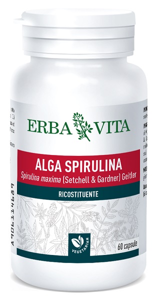 ALGA SPIRULINA 60 CAPSULE 450 MG - Farmacia Del Monaco