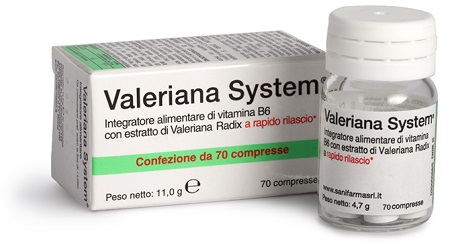 VALERIANA SYSTEM 70 COMPRESSE - Farmacia Del Monaco