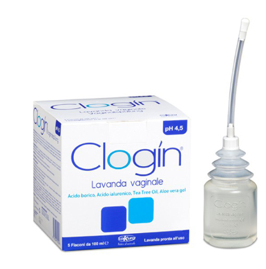 CLOGIN LAVANDA VAGINALE 5 FLACONI DA 100 ML + 5 CANNULE VAGINALI MONOUSO - Farmacia Del Monaco