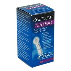 LANCETTE PUNGIDITO ONETOUCH ULTRASOFT 25 PEZZI - Farmacia Del Monaco