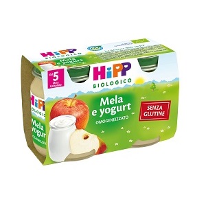 HIPP BIO HIPP BIO OMOGENEIZZATO MELA YOGURT 2X125 G - Farmacia Del Monaco