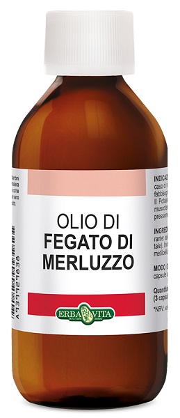 OLIO FEGATO MERLUZZO 100 ML - Farmacia Del Monaco