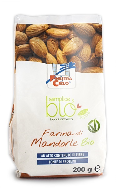 FARINA DI MANDORLE BIO 200 G - Farmacia Del Monaco