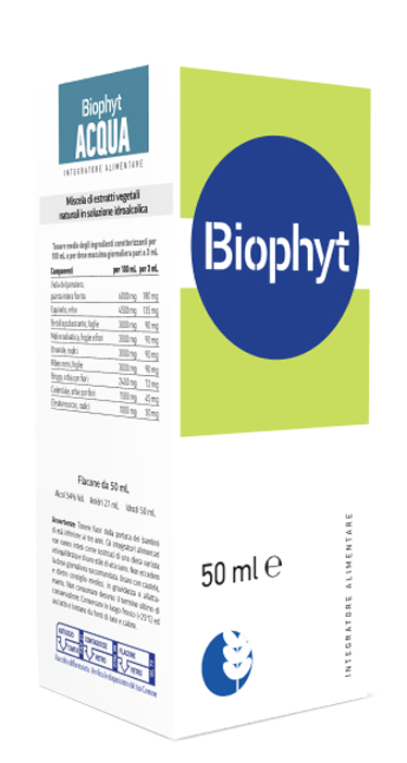 BIOPHYT ACQUA 50 ML SOLUZIONE IDROALCOLICA - Farmacia Del Monaco