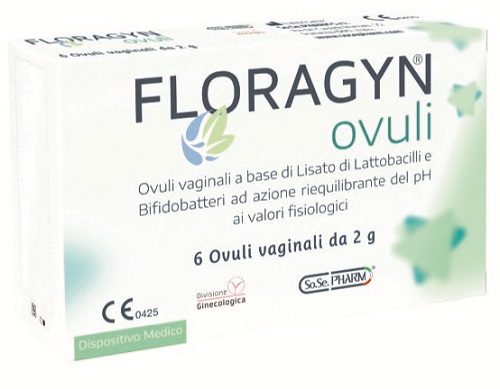 OVULI VAGINALI A BASE DI LATTOBACILLI LISATI FLORAGYN OVULI 2 G 6 PEZZI - Farmacia Del Monaco