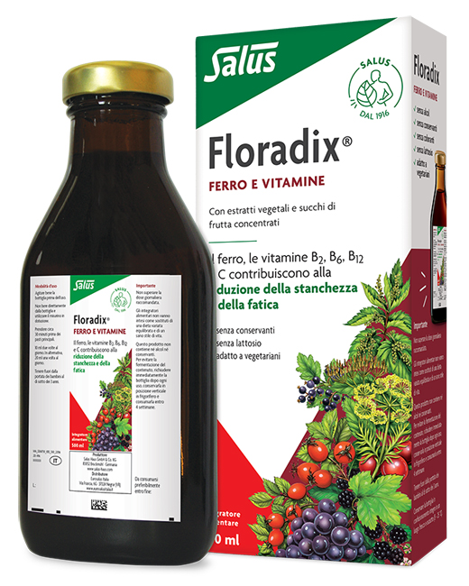 FLORADIX FERRO E VITAMINE 500 ML - Farmacia Del Monaco