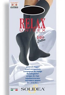 RELAX UNISEX 140 GAMBALETTO COTTON NERO 3 - Farmacia Del Monaco