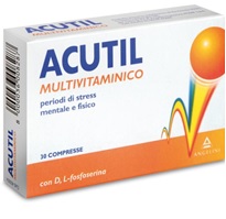 ACUTIL MULTIVITAMINICO 30 COMPRESSE - Farmacia Del Monaco