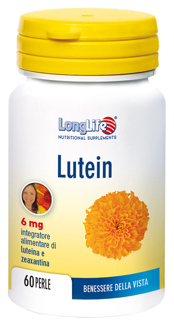 LONGLIFE LUTEIN 60 PERLE DI GELATINA DA 400 MG - Farmacia Del Monaco