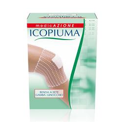 ICOPIUMA BENDA A COMPRESSIONE FISIOLOGICA PER GAMBA E GINOCCHIO CAL 5 1 PEZZO - Farmacia Del Monaco