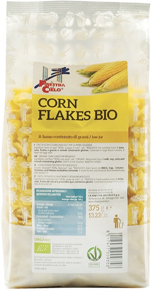 CORN FLAKES BIO 375 G - Farmacia Del Monaco
