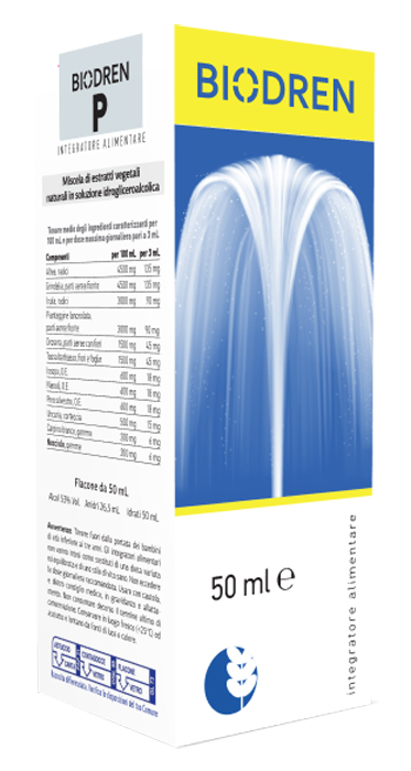 BIODREN P SOLUZIONE IDROALCOLICA 50 ML - Farmacia Del Monaco