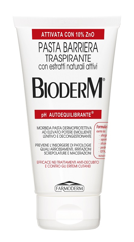 BIODERM PASTA BARRIERA TRASPIRANTE PH AUTOEQUILIBRANTE 150 ML - Farmacia Del Monaco
