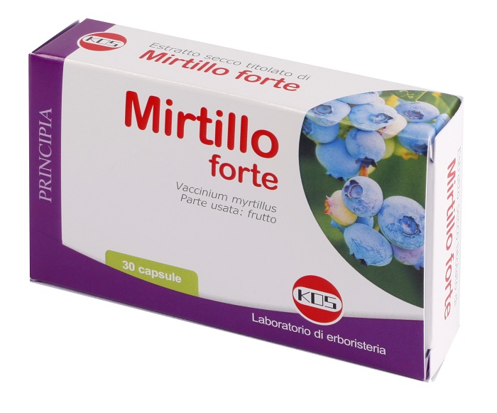 MIRTILLO FORTE ESTRATTO SECCO 30 CAPSULE - Farmacia Del Monaco