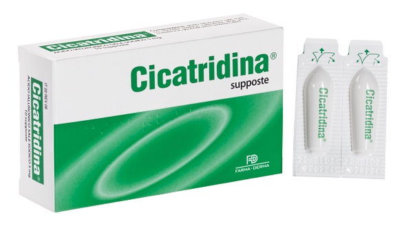 CICATRIDINA SUPPOSTE 10 PEZZI - Farmacia Del Monaco