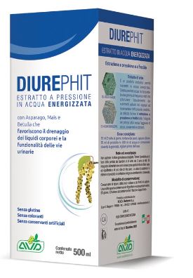DIUREPHIT BETULLA 500 ML - Farmacia Del Monaco