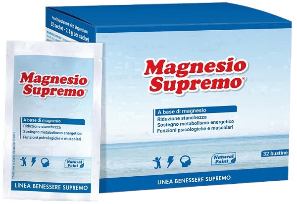 MAGNESIO SUPREMO 32 BUSTINE - Farmacia Del Monaco