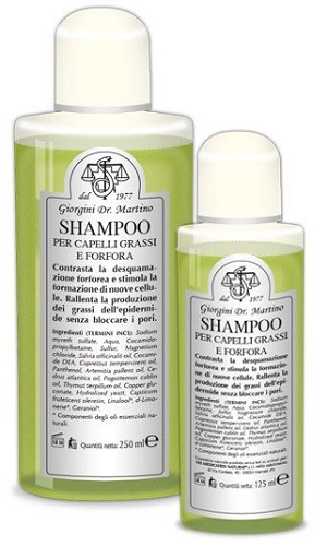 SHAMPOO CAPELLI GRASSI/FORFORA 250 ML - Farmacia Del Monaco