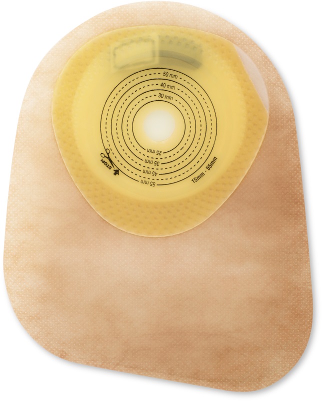 SACCA PER COLOSTOMIA CON BARRIERA PROTETTIVA IDROCOLLOIDALE AUTOPORTANTE OPACA MODERMA FLEX C 15/55 MM 30 PEZZI + 30 COPRIFILTRO - Farmacia Del Monaco