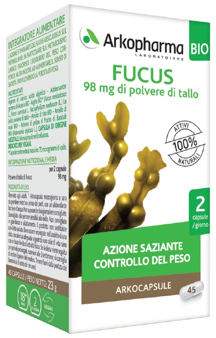 ARKO CAPSULE FUCUS BIO 45 CAPSULE - Farmacia Del Monaco