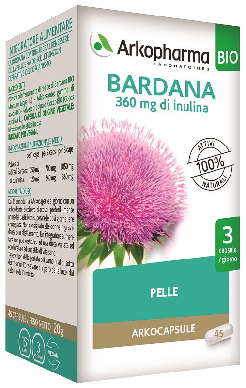 ARKO CAPSULE BARDANA BIO 45 CAPSULE - Farmacia Del Monaco