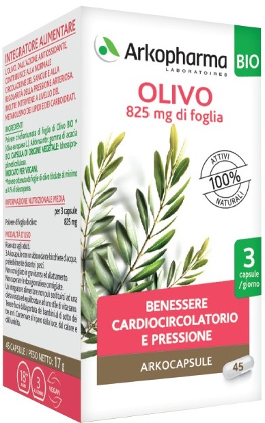 ARKO CAPSULE OLIVO BIO 45 CAPSULE - Farmacia Del Monaco