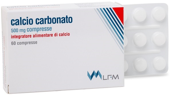 CALCIO CARBONATO 60 COMPRESSE - Farmacia Del Monaco
