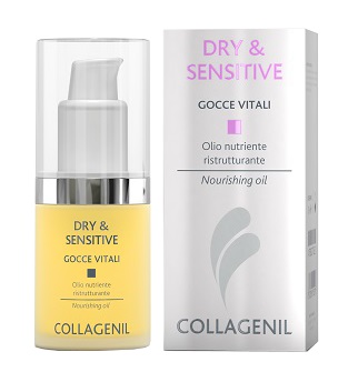 COLLAGENIL DRY & SENSITIVE GOCCE VITALI 30 ML - Farmacia Del Monaco