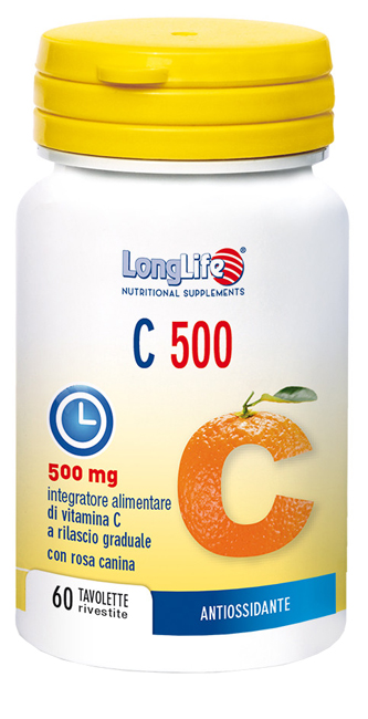 LONGLIFE C 500 T/R 60 TAVOLETTE - Farmacia Del Monaco