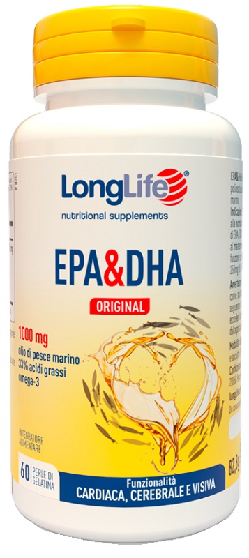LONGLIFE EPA DHA 60 PERLE - Farmacia Del Monaco