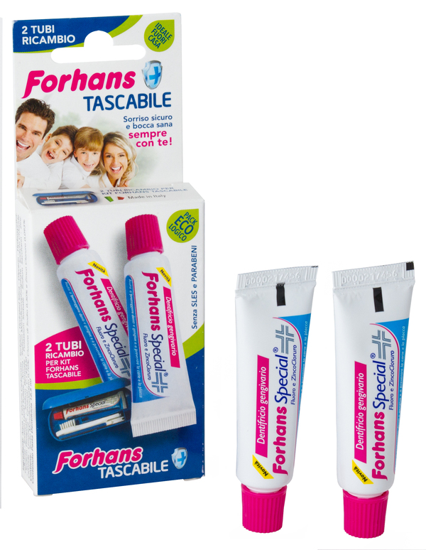 FORHANS SP DENTIF RIC 2TUBI - Farmacia Del Monaco