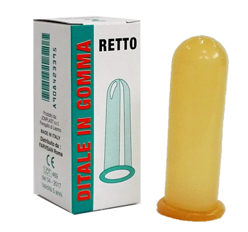 DITALE IN GOMMA RETTO 2 - Farmacia Del Monaco