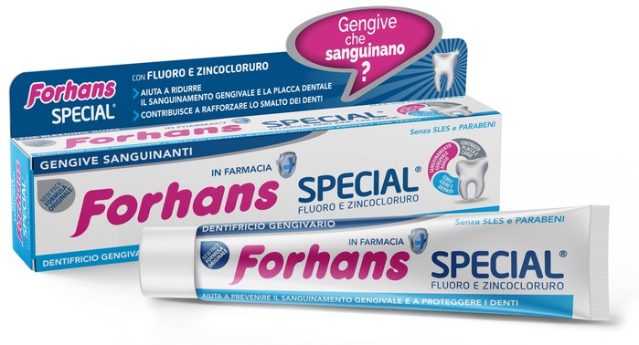 FORHANS DENTIFRICIO SPECIAL 75 ML - Farmacia Del Monaco