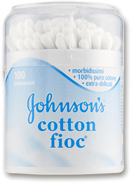 JOHNSONS BABY COTTON FIOC 100 PEZZI - Farmacia Del Monaco