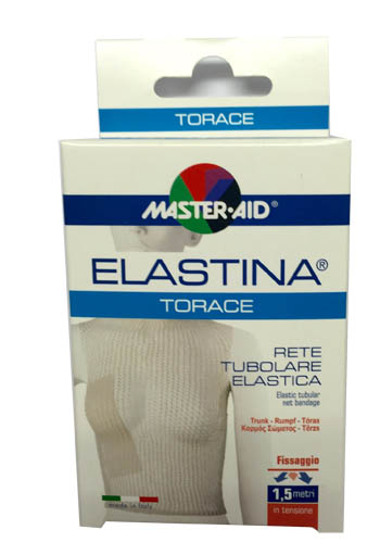 RETE TUBOLARE ELASTICA IPOALLERGENICA MASTER-AID ELASTINA TORACE 5 MT IN TENSIONE CALIBRO 8 CM - Farmacia Del Monaco
