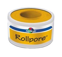 CEROTTO IN ROCCHETTO MASTER-AID ROLLPORE TESSUTO NON TESSUTO 5X1,25 - Farmacia Del Monaco
