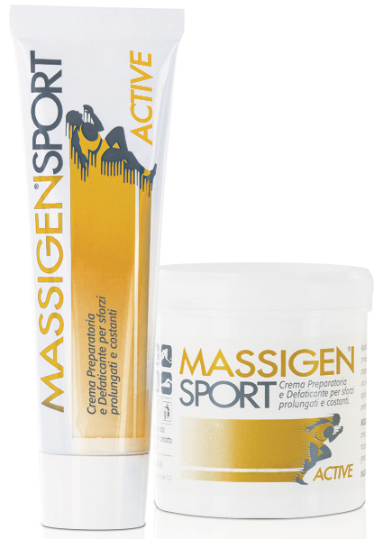 MASSIGEN SPORT ACTIVE 50 ML - Farmacia Del Monaco