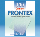 GARZA PRONTEX CAMBRIC 10X10CM 100 PEZZI - Farmacia Del Monaco