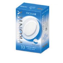 COMPRESSA PRONTEX OCULAR COMPRESSA ADESIVA OCULARE 10 PEZZI - Farmacia Del Monaco