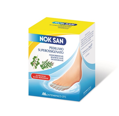 NOK SAN PEDILUVIO SUPEROSSIGENATO 25 G - Farmacia Del Monaco