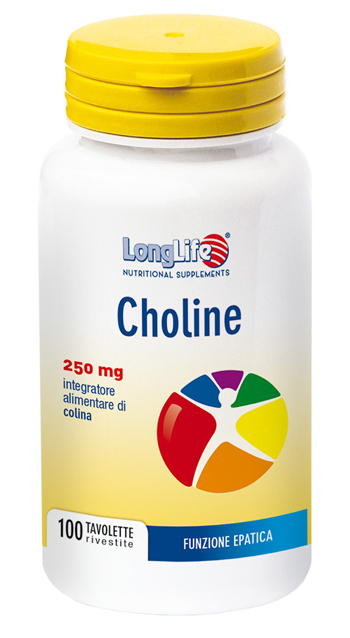 LONGLIFE CHOLINE 100 TAVOLETTE - Farmacia Del Monaco