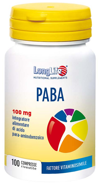 LONGLIFE PABA 100 100 COMPRESSE RIVESTITE - Farmacia Del Monaco