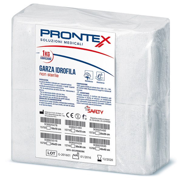 PRONTEX GARZA 40X40CM 1KG - Farmacia Del Monaco