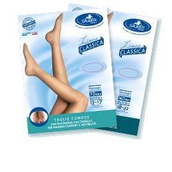 SAUBER COLLANT TAGLIE COMODE 70 MAGLIA MICRORETE NERO 4 LINEA CLASSICA - Farmacia Del Monaco