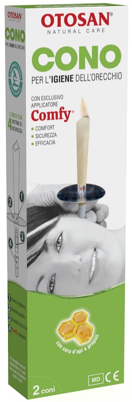 OTOSAN CONO PER L'IGIENE DELLE ORECCHIE OTOSAN+PROPOLI 2 PEZZI - Farmacia Del Monaco