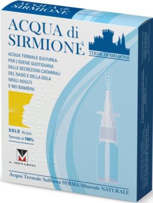 ACQUA SIRMIONE MINERALE NATURALE 6 FIALE 15 ML - Farmacia Del Monaco