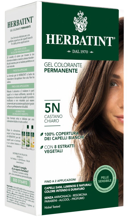 HERBATINT 5N CASTANO CHIARO 150 ML - Farmacia Del Monaco