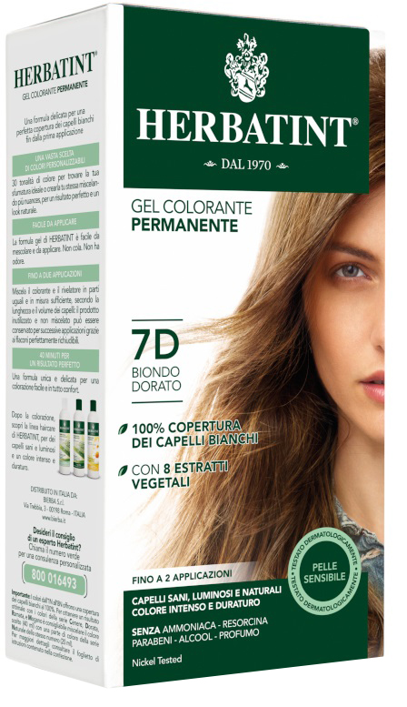 HERBATINT 7D BIONDO DORATO 150 ML - Farmacia Del Monaco