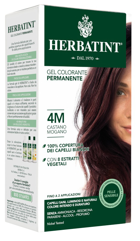 HERBATINT 4M CASTANO MOGANO 150 ML - Farmacia Del Monaco