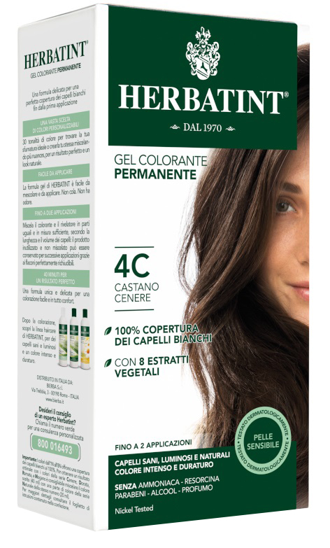 HERBATINT 4C CASTANO CENERE 150 ML - Farmacia Del Monaco